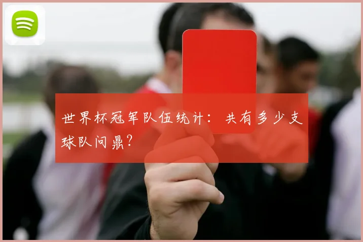世界杯冠军队伍统计：共有多少支球队问鼎？