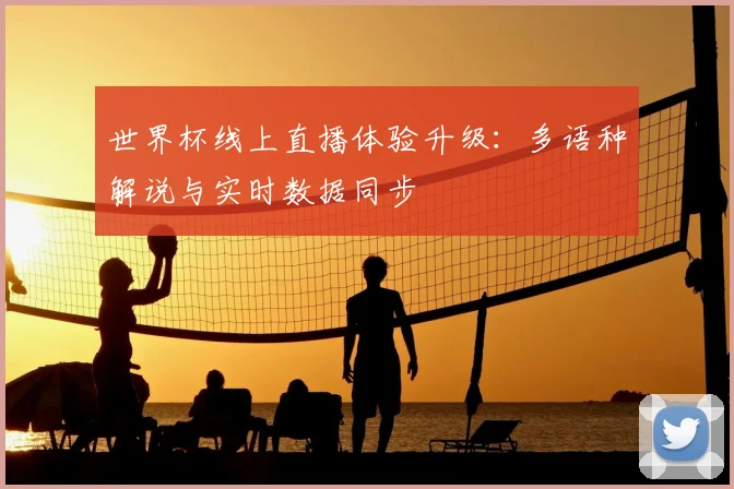 世界杯线上直播体验升级:多语种解说与实时数据同步